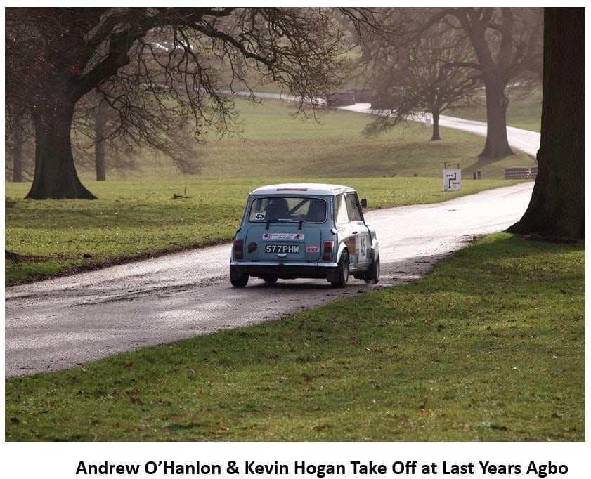Preview – Agbo Stages Rally Sunday March 17th - Historic Rally Car Register