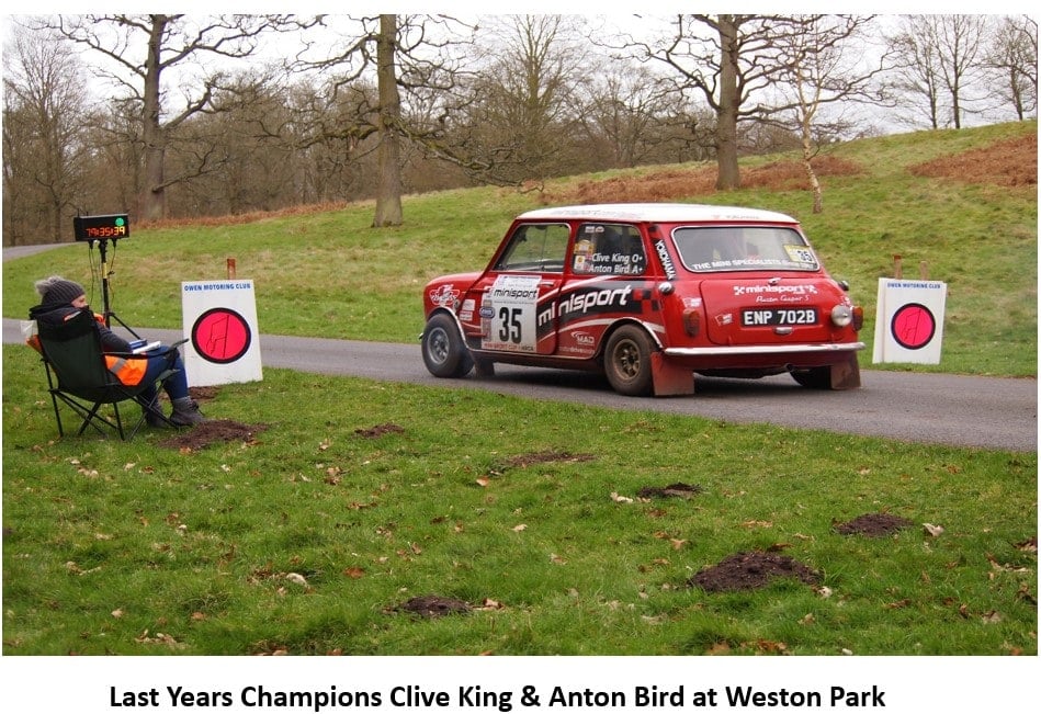 Preview – Agbo Stages Rally Sunday March 17th - Historic Rally Car Register